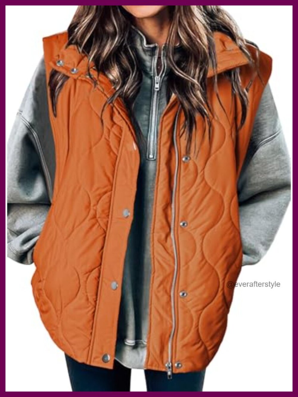 EVALESS Womens Lightweight Cropped Puffer Vest Quilted Sleeveless Jacket